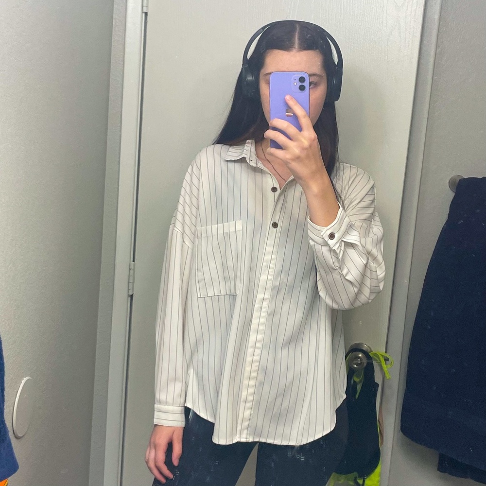 Stripped Button Down - image 5